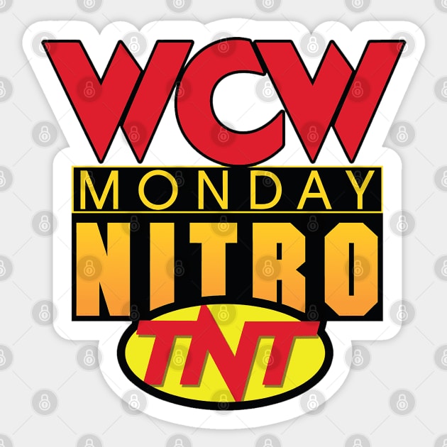 WCW Nitro Fury Sticker by jojoerashop